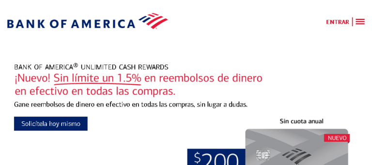 bank of america online banking en espanol